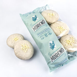 Productos Moreno MAGDALENAS CUBIERTA CHOCO BLANCO 6 UNIDADES