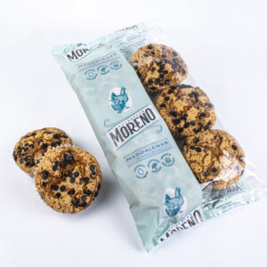 Productos Moreno MAGDALENAS PEPITAS DE CHOCOLATE 6 UNIDADES