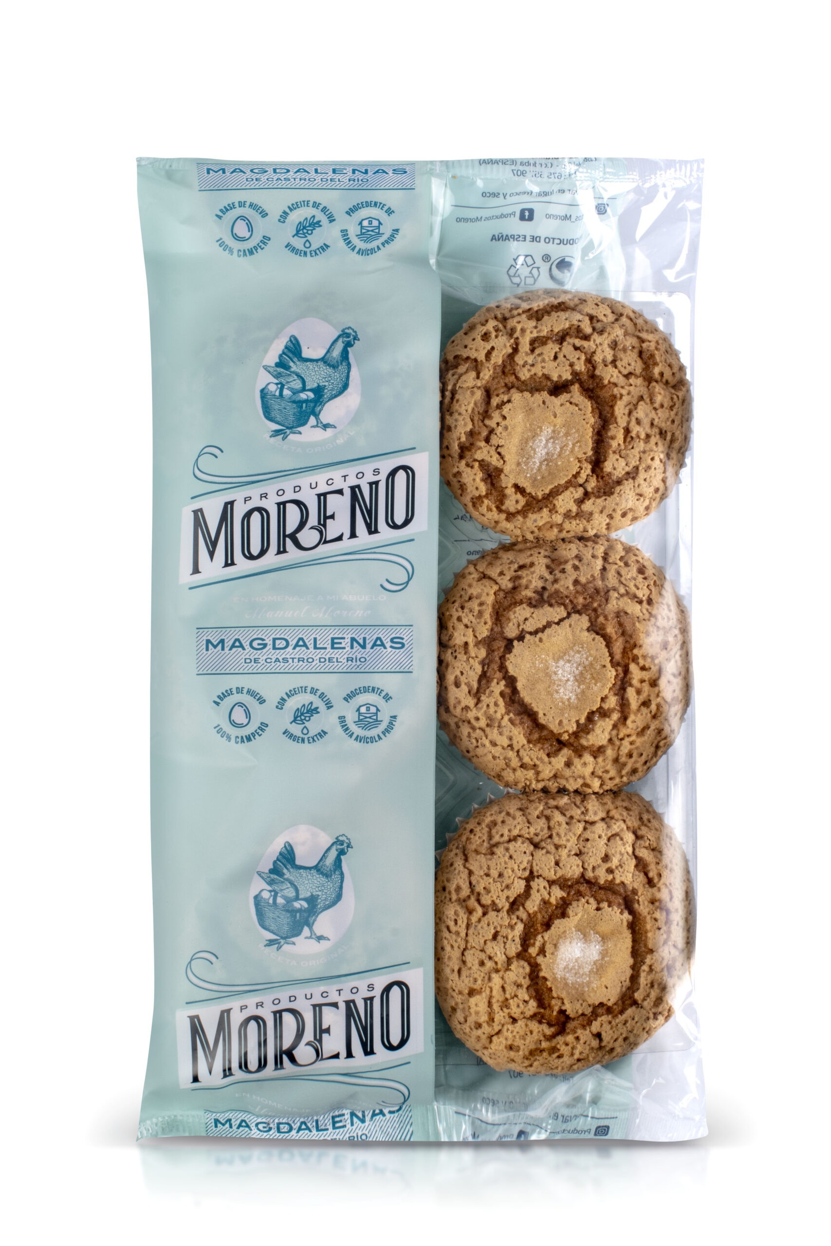 Productos Moreno MAGDALENAS TRADICIONALES 6 ud - Imagen 3