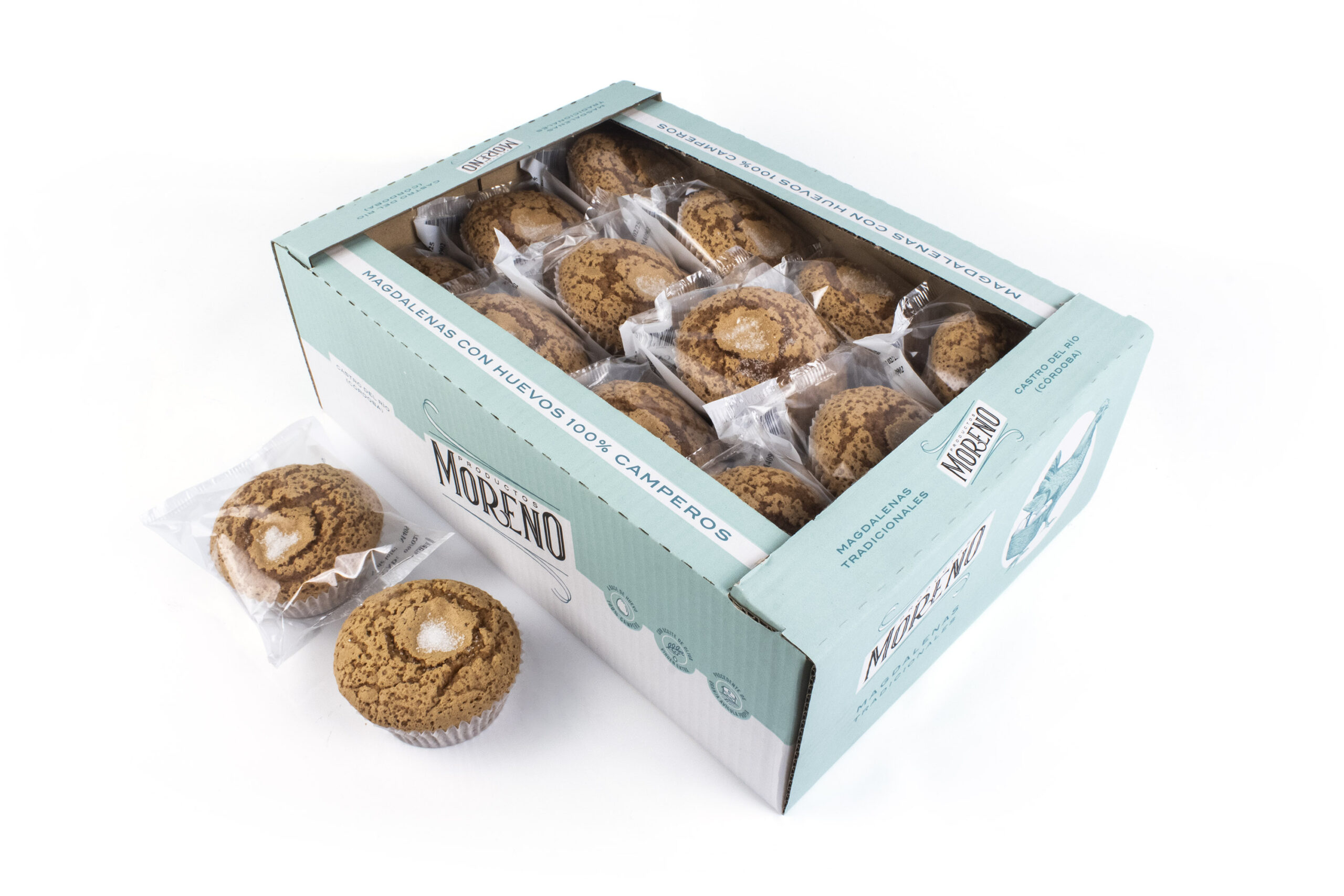 Productos Moreno MAGDALENA TRADICIONALES 1ud (CAJA 24 ud.)