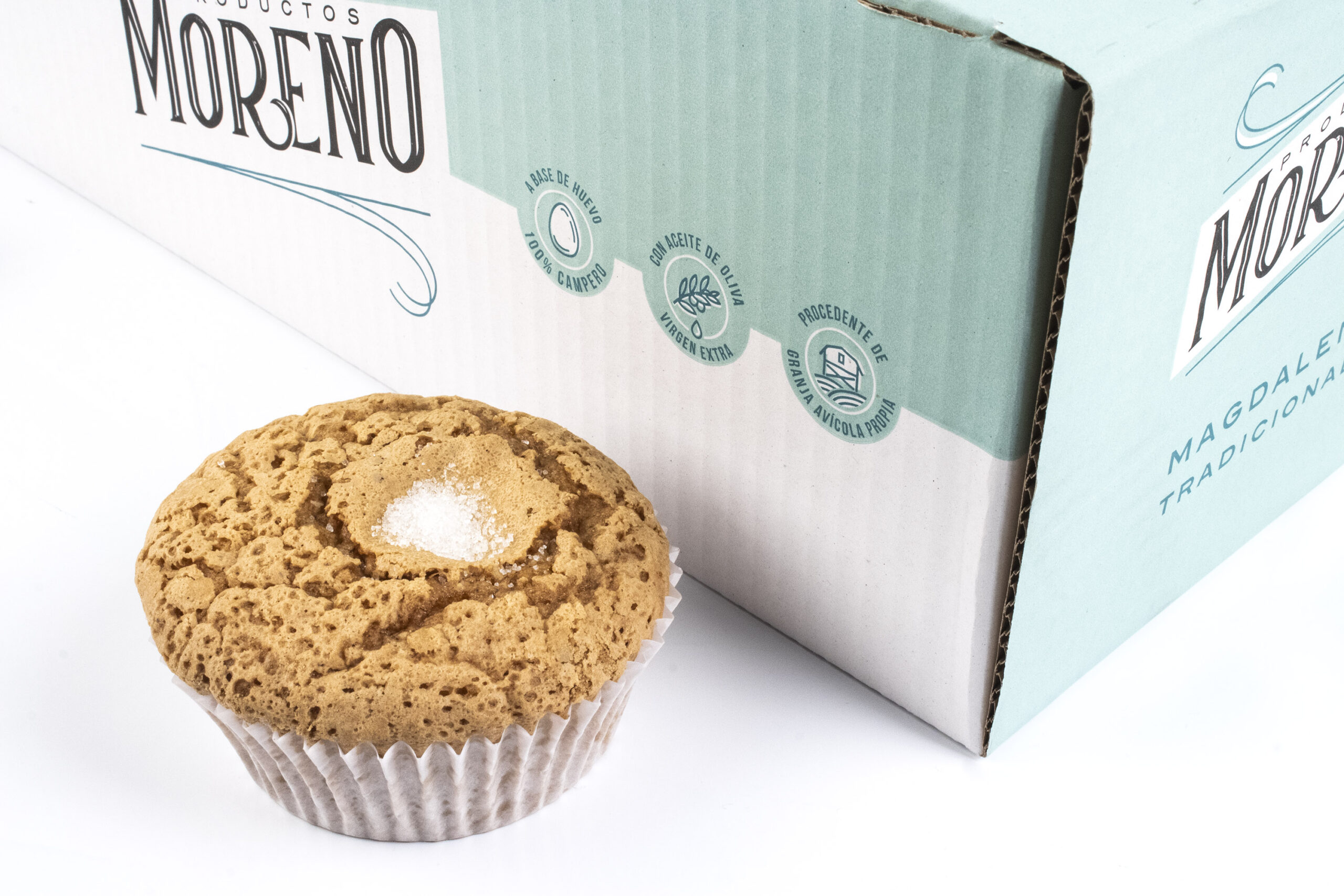 Productos Moreno MAGDALENA TRADICIONALES 1ud (CAJA 24 ud.) - Imagen 2